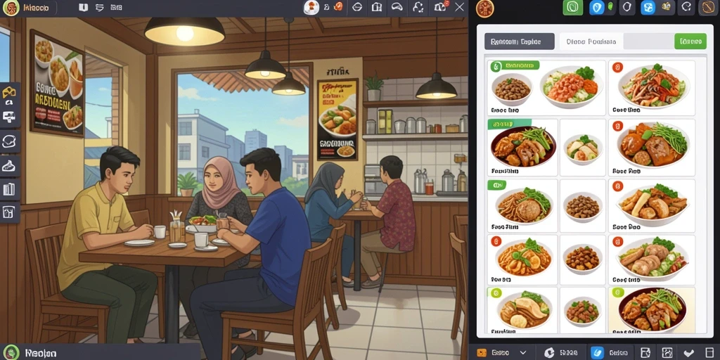 Tampilan antarmuka pengguna yang menarik dan mudah dipahami.