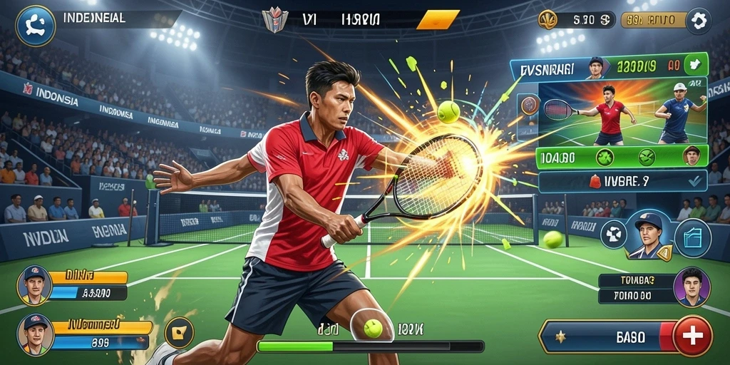 Tampilan antarmuka yang bersih dan menarik.