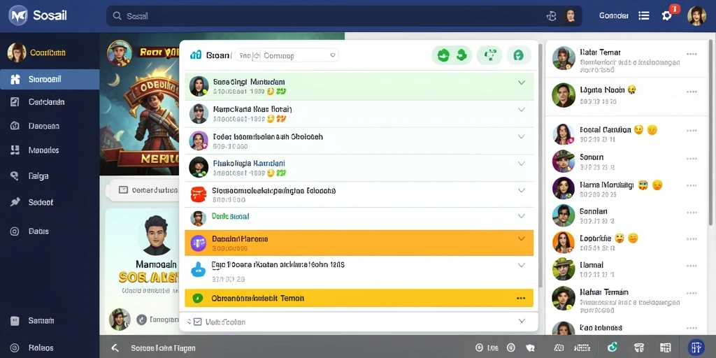 Tampilan antarmuka yang menarik dan modern.