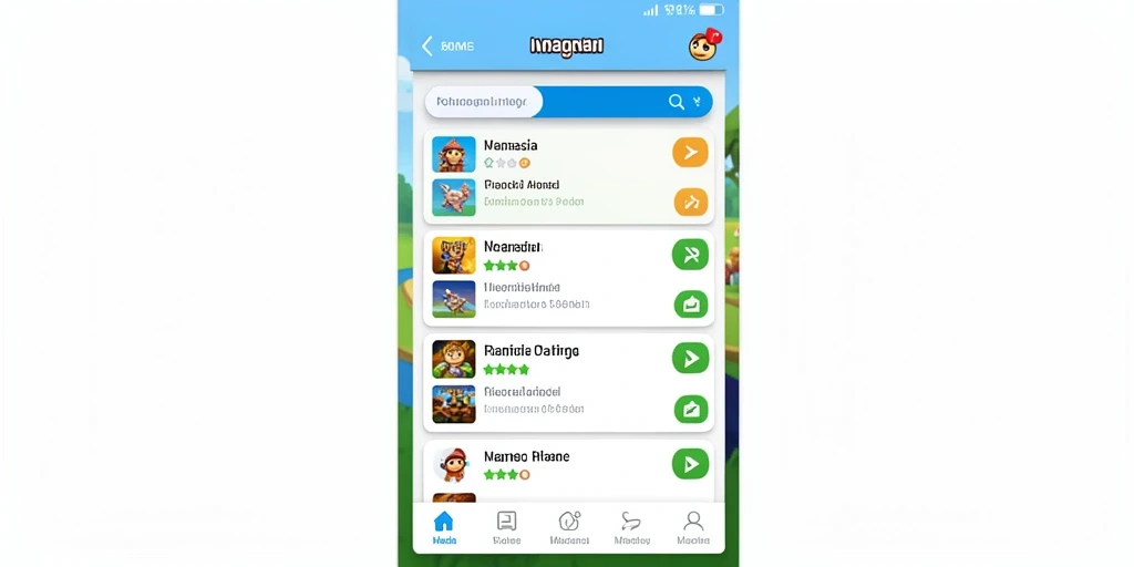 Tampilan awal aplikasi yang menarik dan intuitif.